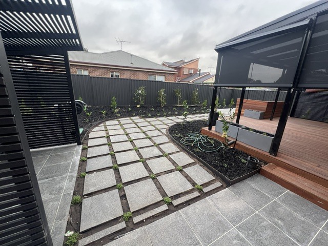 Full Backyard Transformation, outdoor construction project by Premier Outdoors, Melbourne eastern suburbs