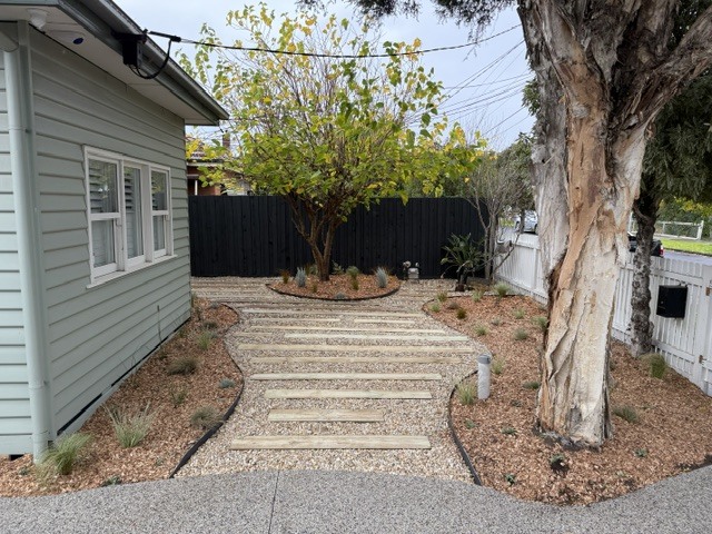 Front Garden & Planting, outdoor construction project by Premier Outdoors, Melbourne eastern suburbs