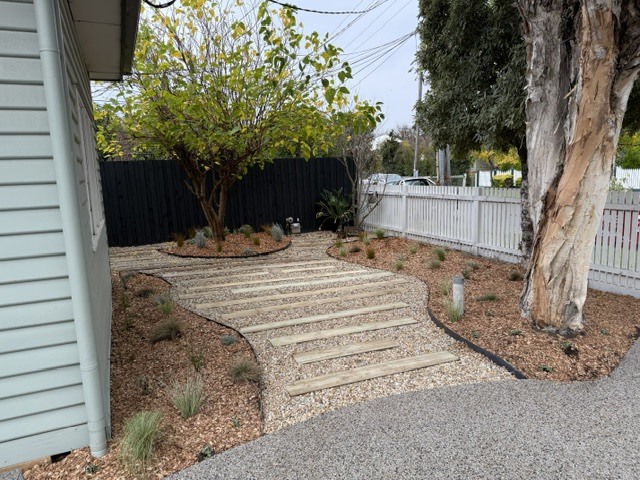 Garden Path & Planting, outdoor construction project by Premier Outdoors, Melbourne eastern suburbs
